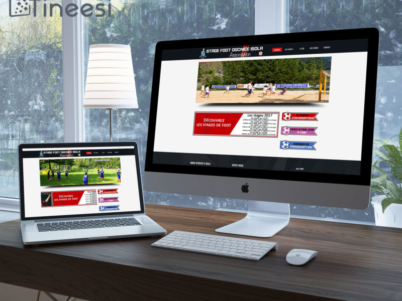 Stage de foot isola - site internet