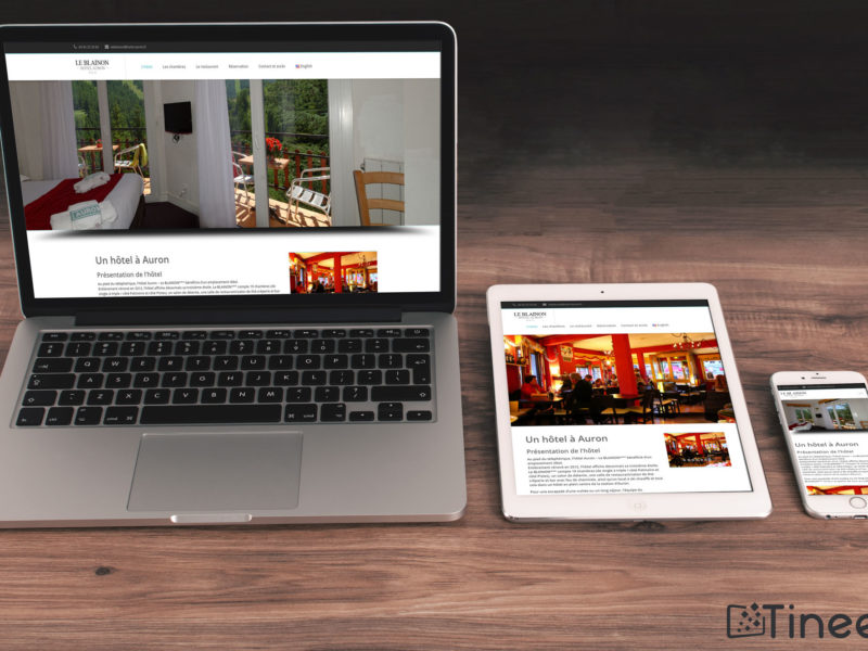 Hôtel le blainon - site internet