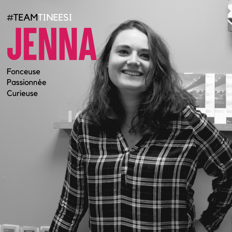 Jenna notre graphiste