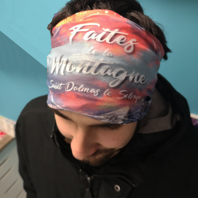 Tour de cou Faites de la montagne 2020