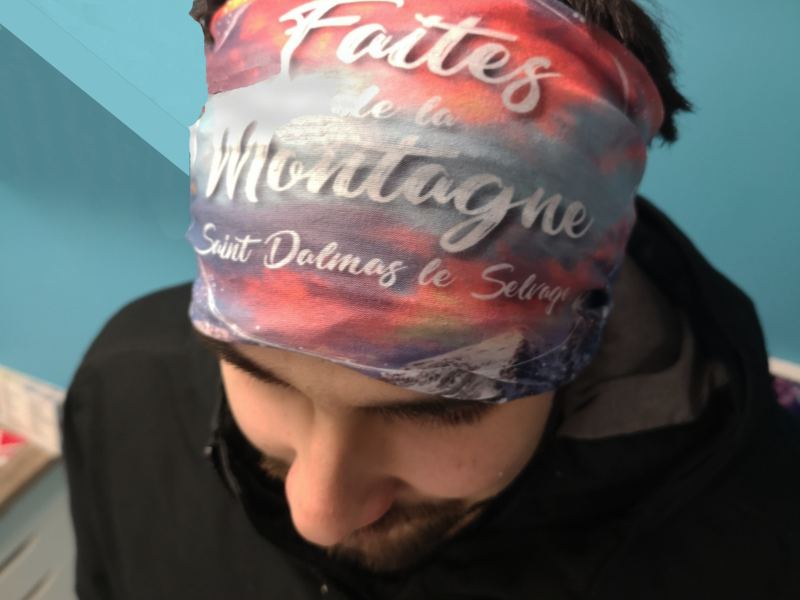 Tour de cou Faites de la montagne 2020